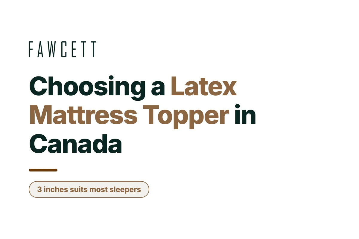 Best Latex Mattress Toppers in Canada