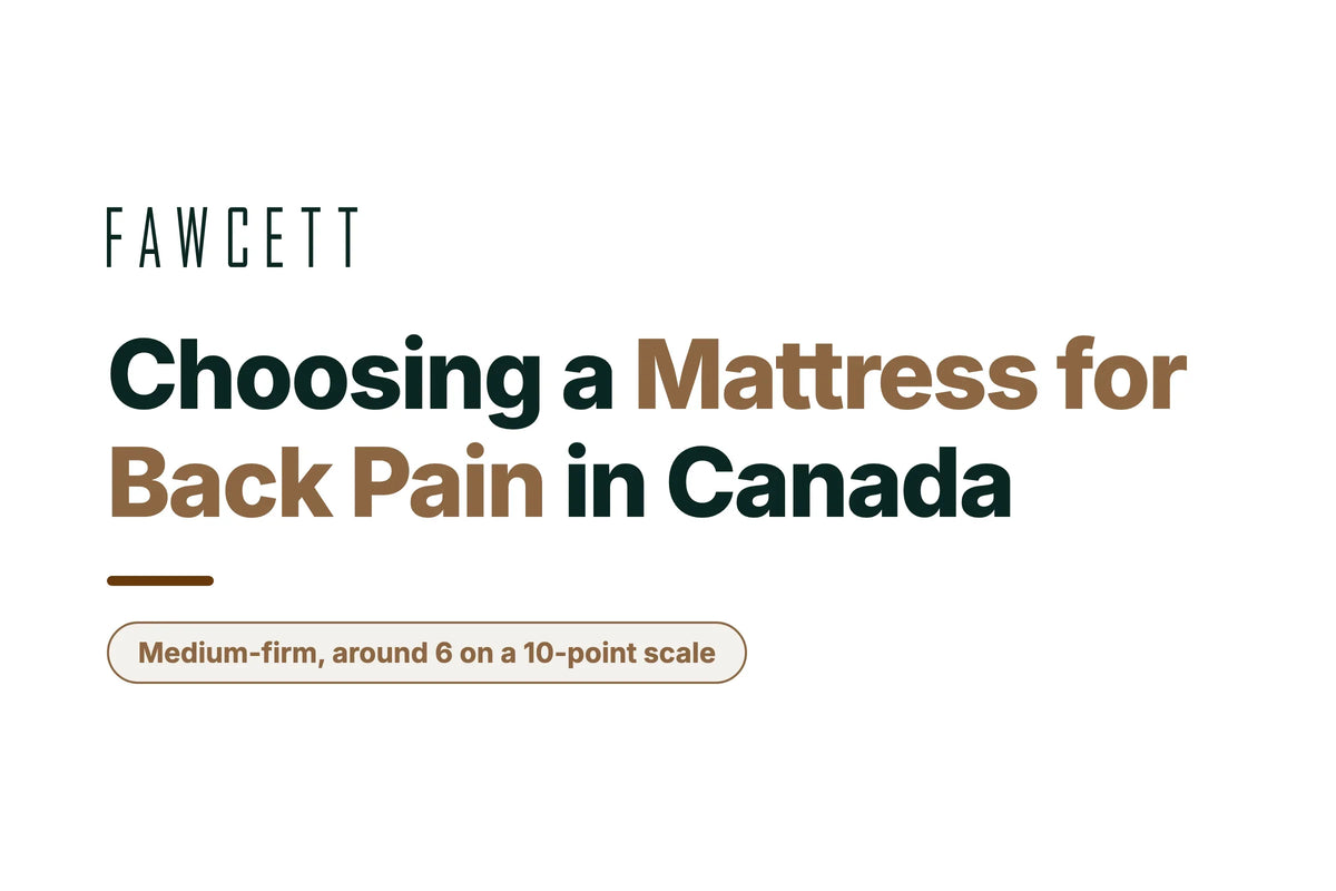 3 Best Mattresses for Back Pain in Canada (2026 Guide)