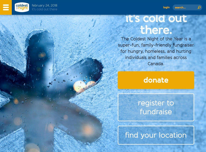 It’s Cold Out There – Community Service - Fawcett Mattress