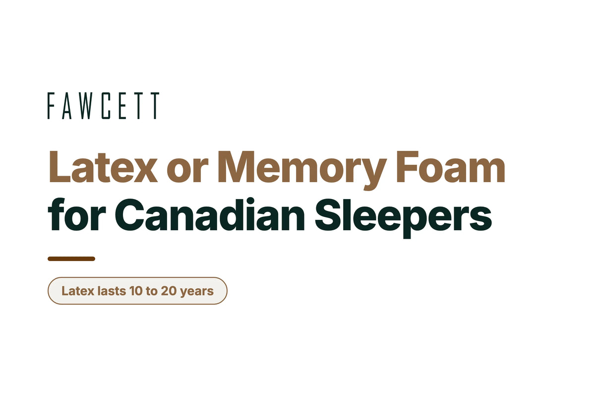 Latex vs Memory Foam