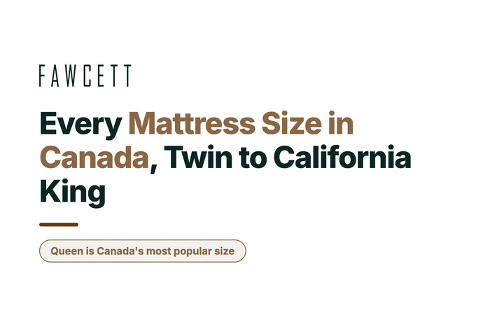 Mattress Sizes in Canada