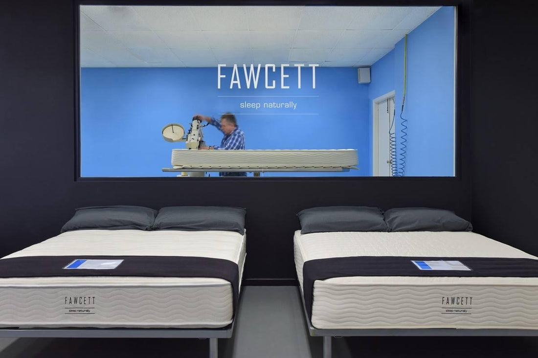 No compromises. Customize mattress firmness side to side. - Fawcett Mattress