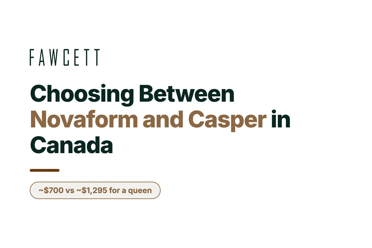Novaform vs Casper Mattress Canada