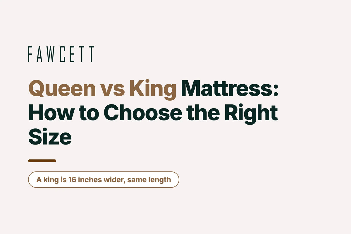 Queen vs King Mattress in Canada: How to Choose the Right Size