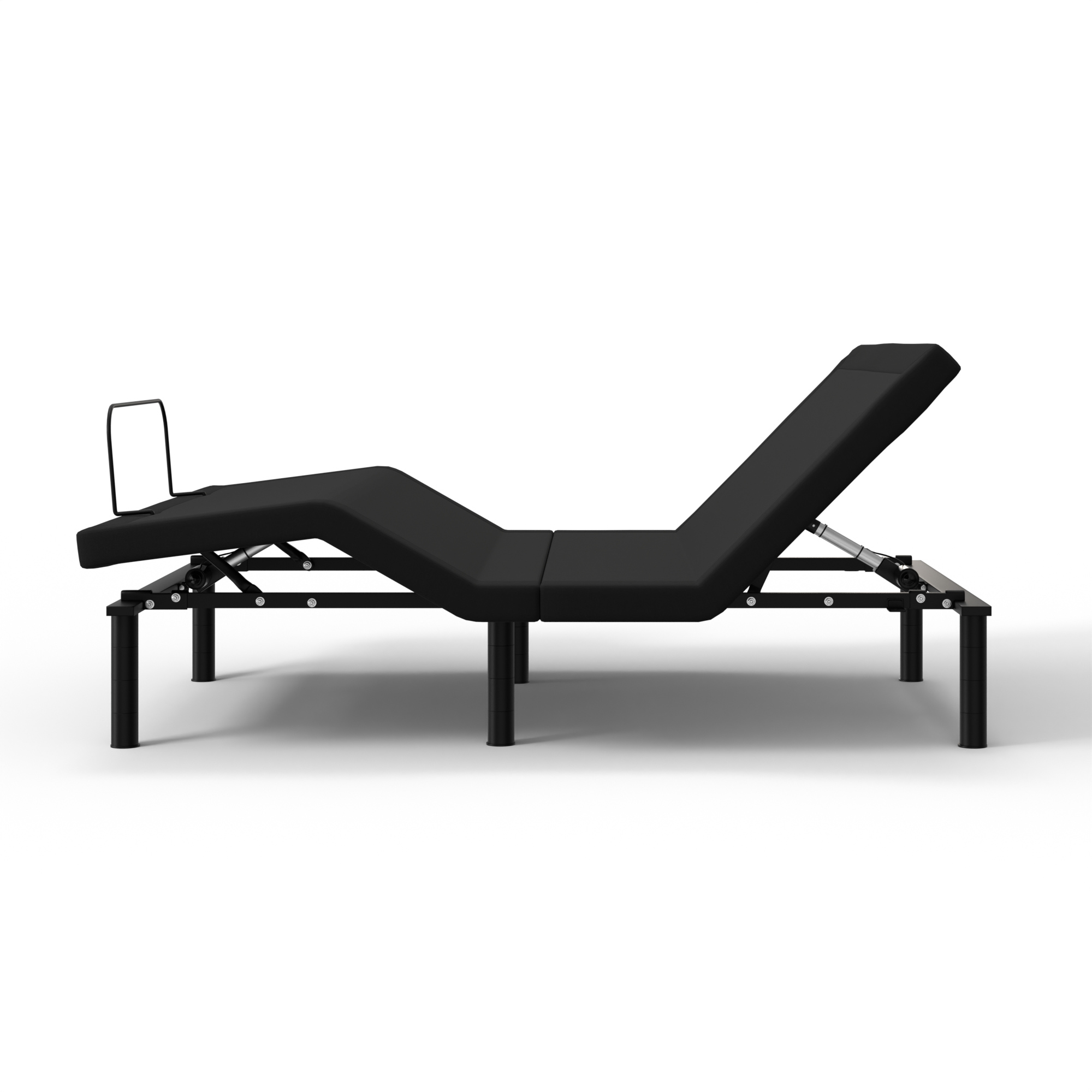Rio 4.0 Adjustable Bed with head and foot up from side angle
