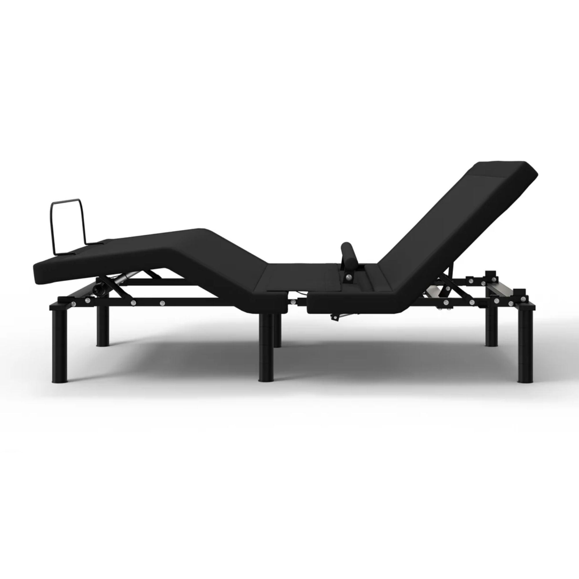 Rio 5.0 adjustable bed in bedroom side view