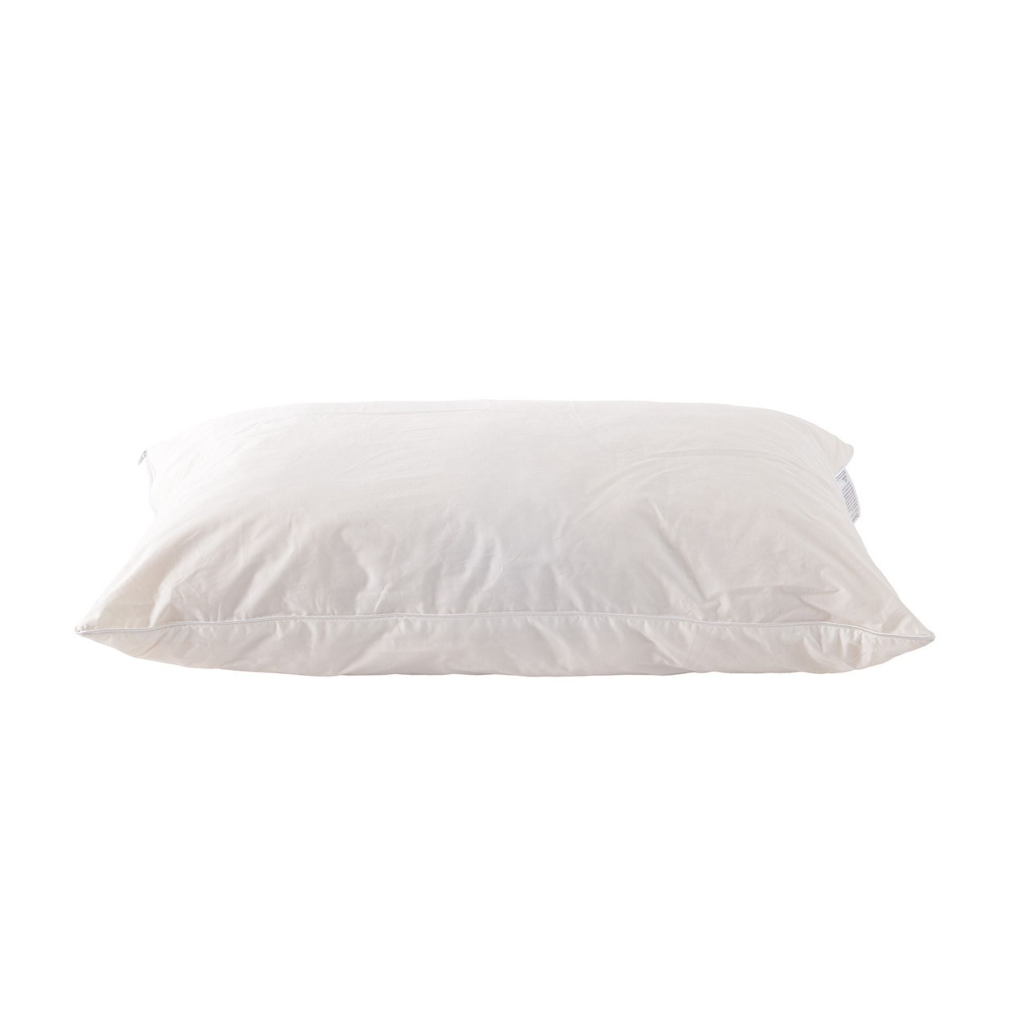 Fawcett wool pillow white backround