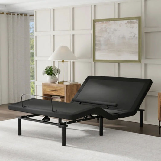 Rio 5.0 adjustable bed in bedroom