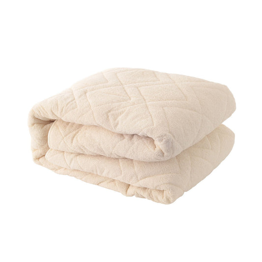 New Zealand Wool mattress protector folded