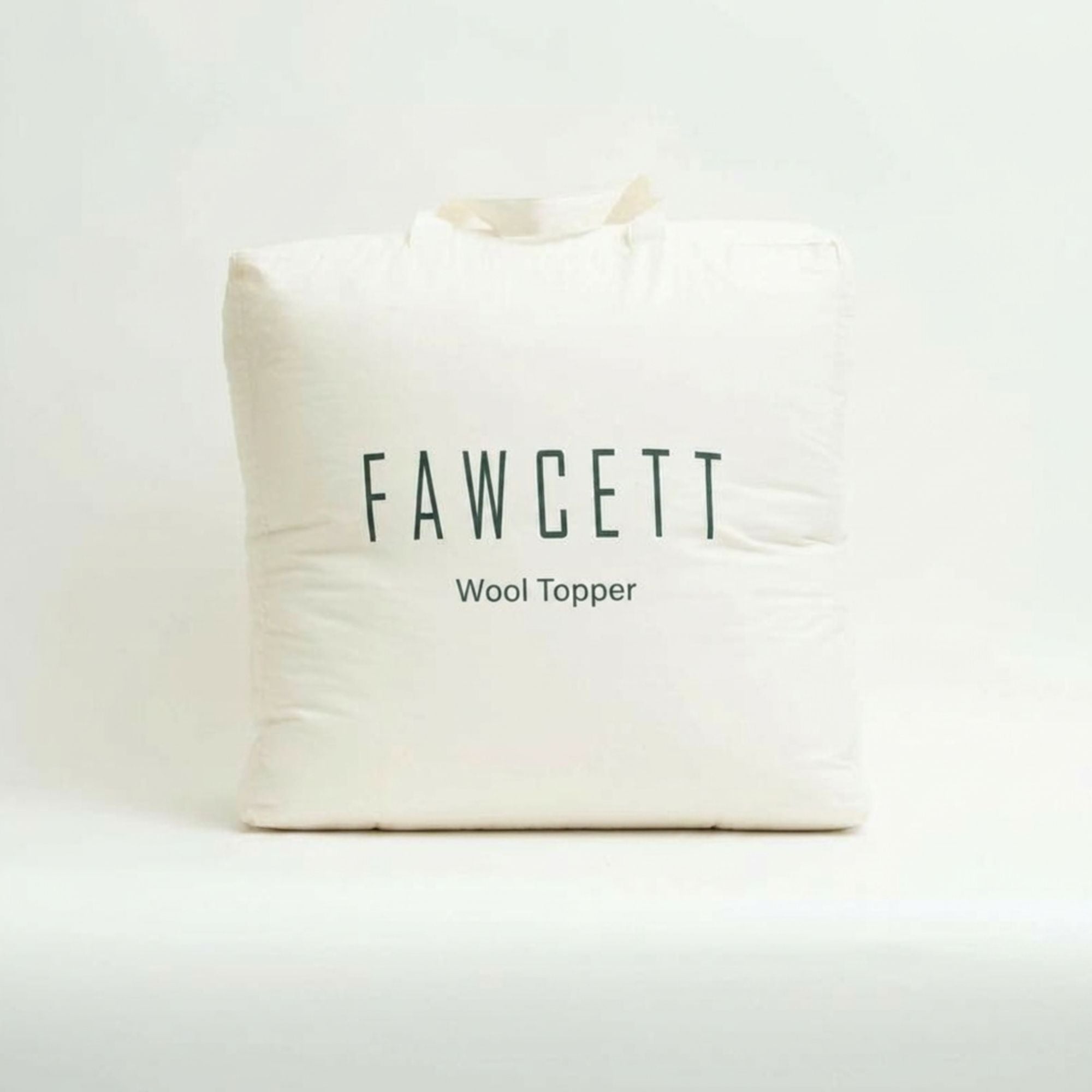 Wool Topper in packaging