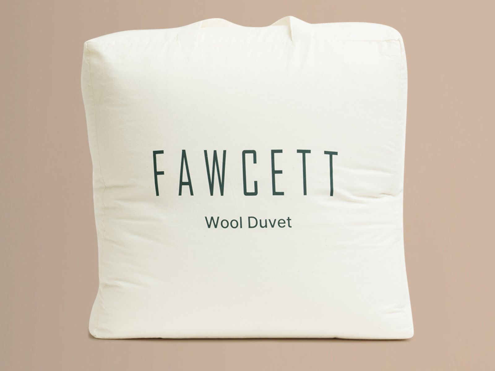 Organic Wool Duvet with Cotton Percale Cover