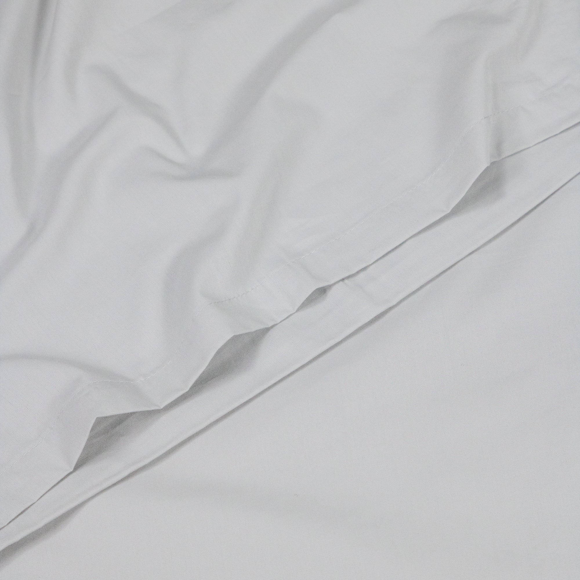 Fawcett Organic Cotton Pillow Cases fabric colour grey