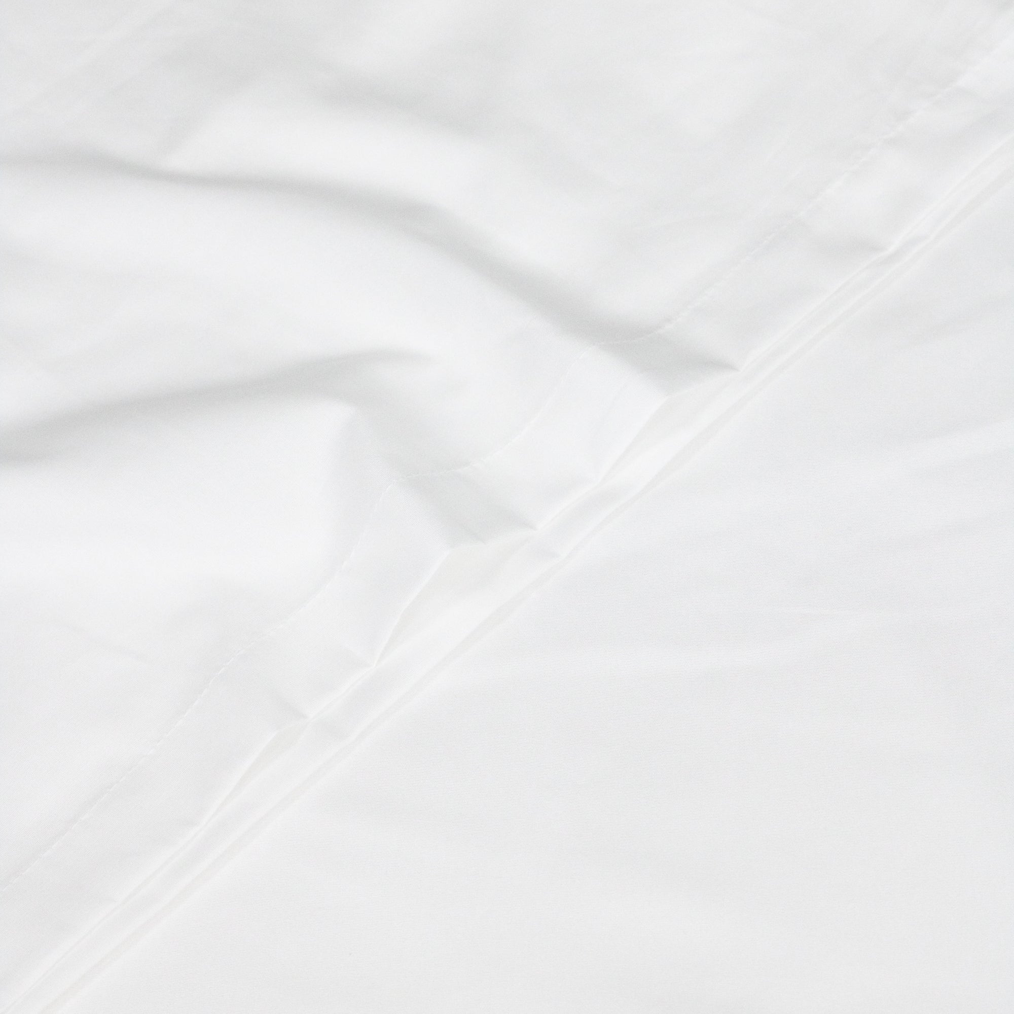 Fawcett Organic Cotton Pillow Cases fabric colour white