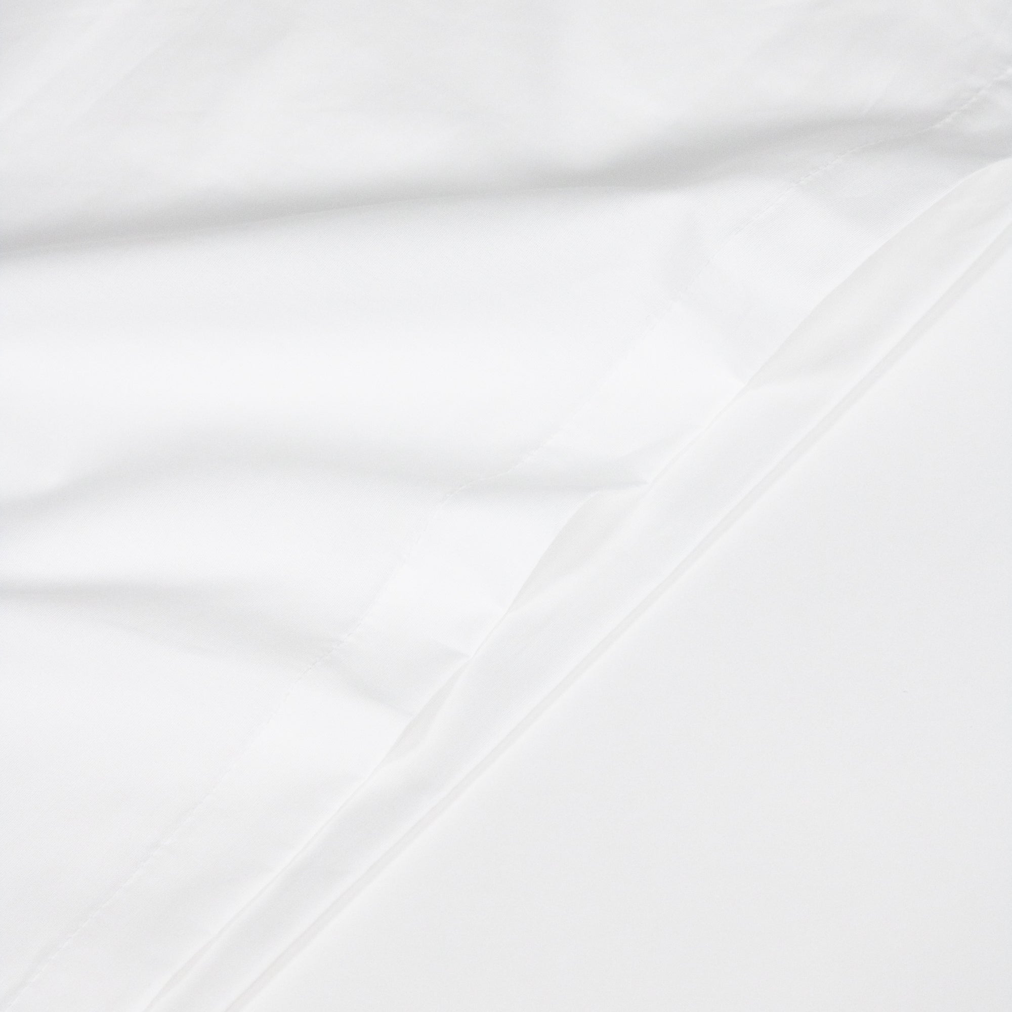 Fawcett Organic Cotton Bed Sheet Set fabric color white
