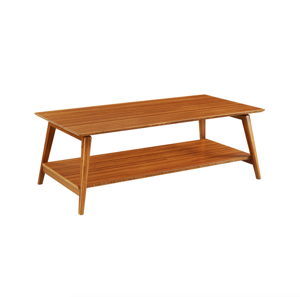 Antares Mid-Century Solid Bamboo Coffee Table Canada – Fawcett