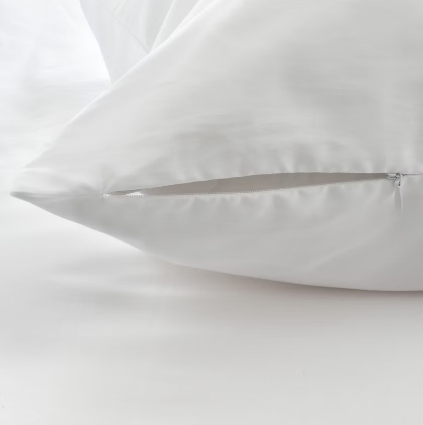 Porto Cotton Sateen Sheet Set pillow case zipper