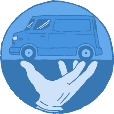 Complimentary Local White Glove Delivery Icon