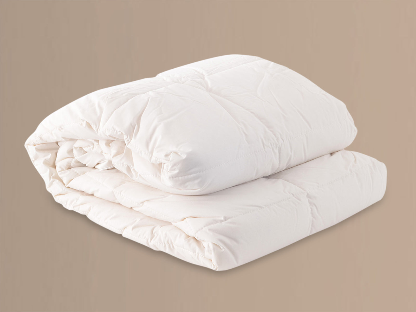Organic Wool Duvet with Cotton Percale Cover